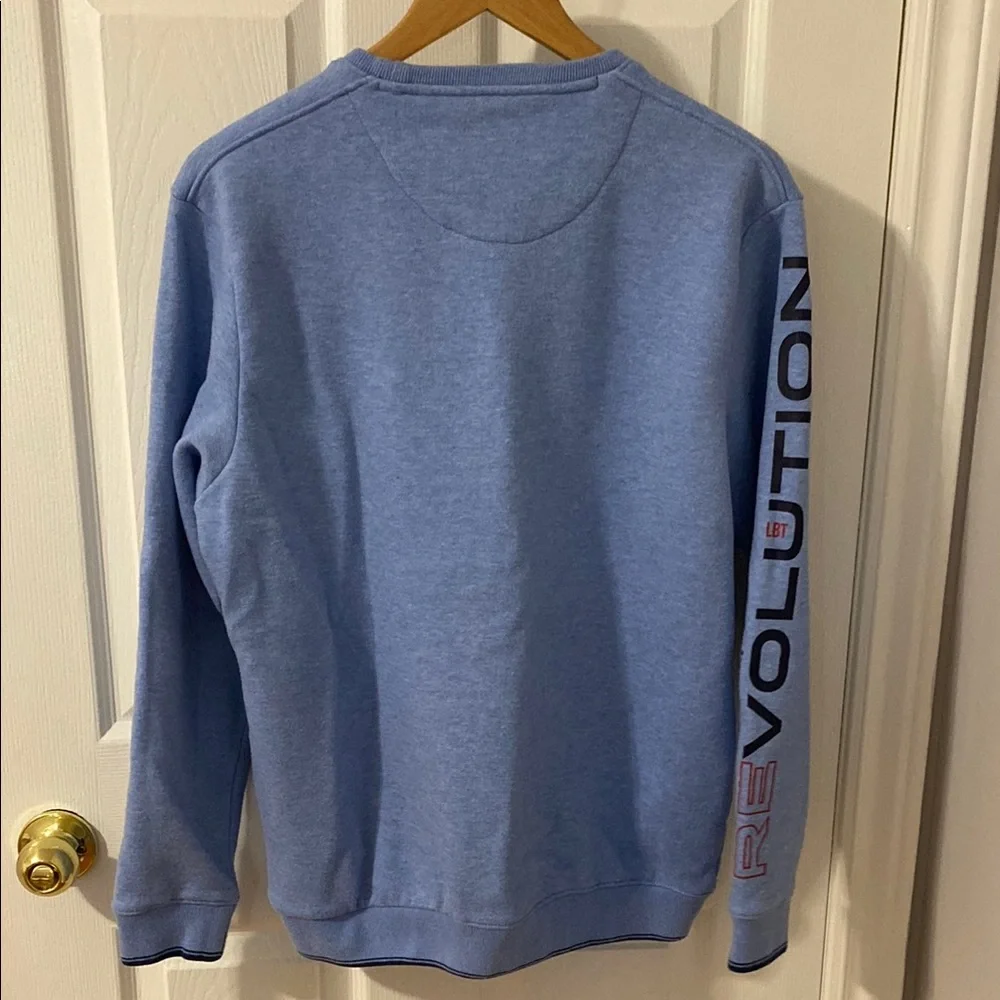 Le Bon Ton VINTAGE Boston Graphic Men's Sweater - Picture 5 of 6